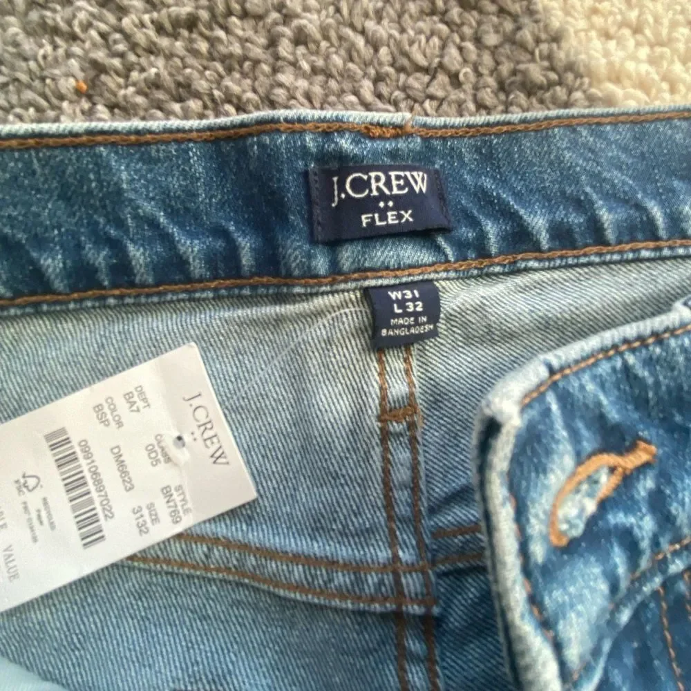 NEW J. Crew 31 Men's Athletic Slim-fit Jean in Signature Flex - Picture 5 of 8